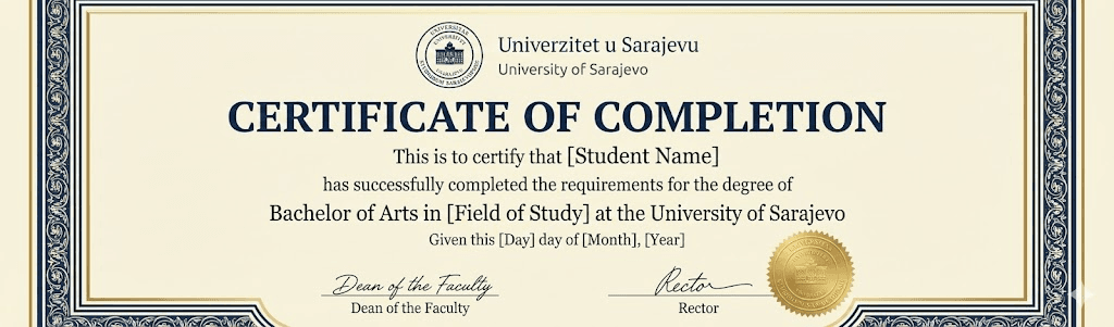 University Certificate